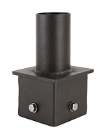 GKOLED 4 Inch Square Pole Mount 4SQ-SP-D Jeelighting