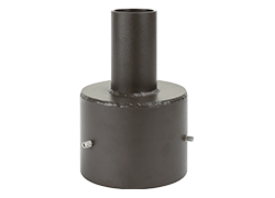 GKOLED 5 Inch Round Pole Mount