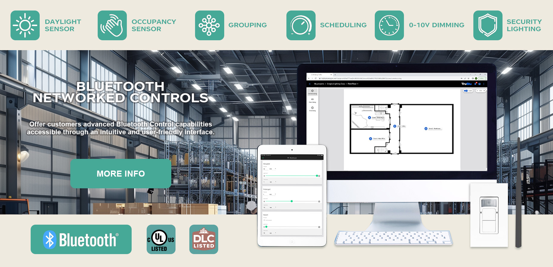 GKOLED Bluetooth Controls