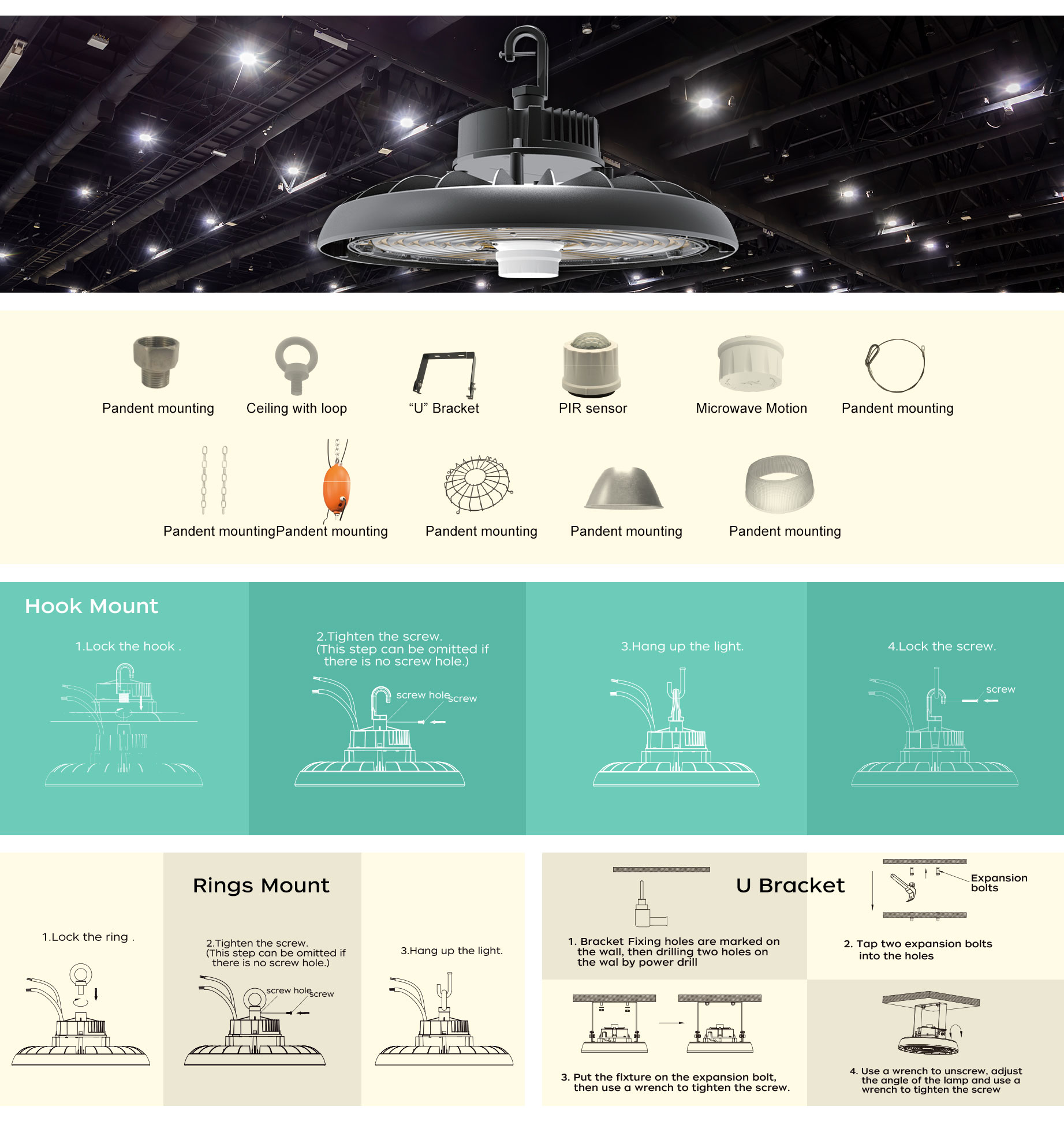 Circular High Bay GKOHB06 Features